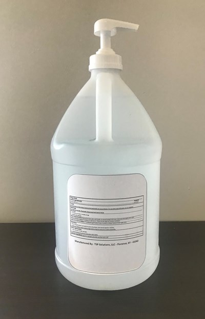 Pack (Tsp Kille80 Hand Sanitizer Pkg And Label 1 Gal Back Label)